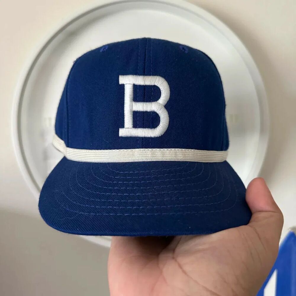 Vintage American Needle Brooklyn Dodgers 1913 Fitted Hat Size 7 1/4